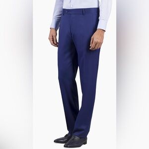 Saks Fifth Avenue Pants men’s Size 36 Navy Blue Wool made in Italy